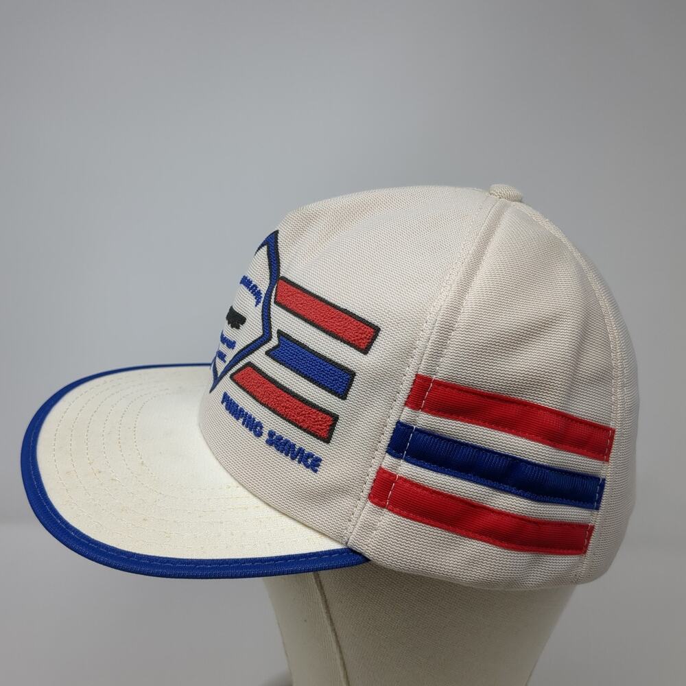 Performance Pumping Inc. Snapback Hat Solid White… - image 3